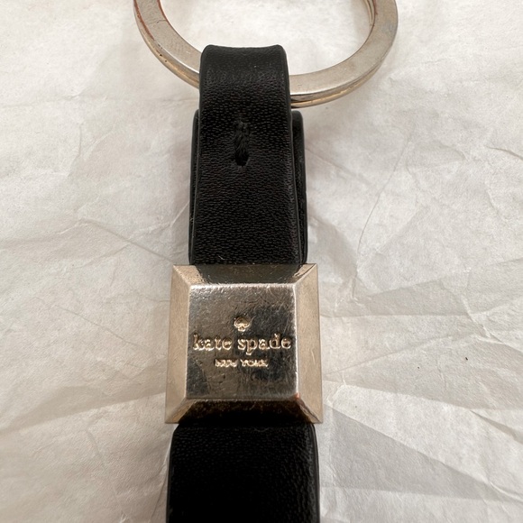 Kate Spade leather key chain/purse charm - Picture 5 of 7